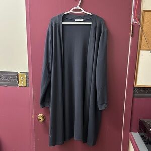 Grey Ricki’s Open Front Long Cardigan